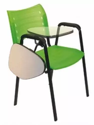 Cadeira Universitária Com Prancheta Escamoteavel Fixa ISO